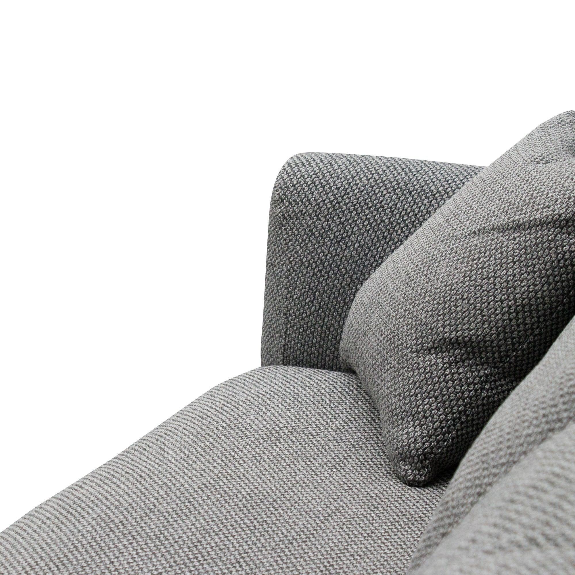 CLC6976-YY 4 Seater Fabric Sofa - Noble Grey - Furniture Castle