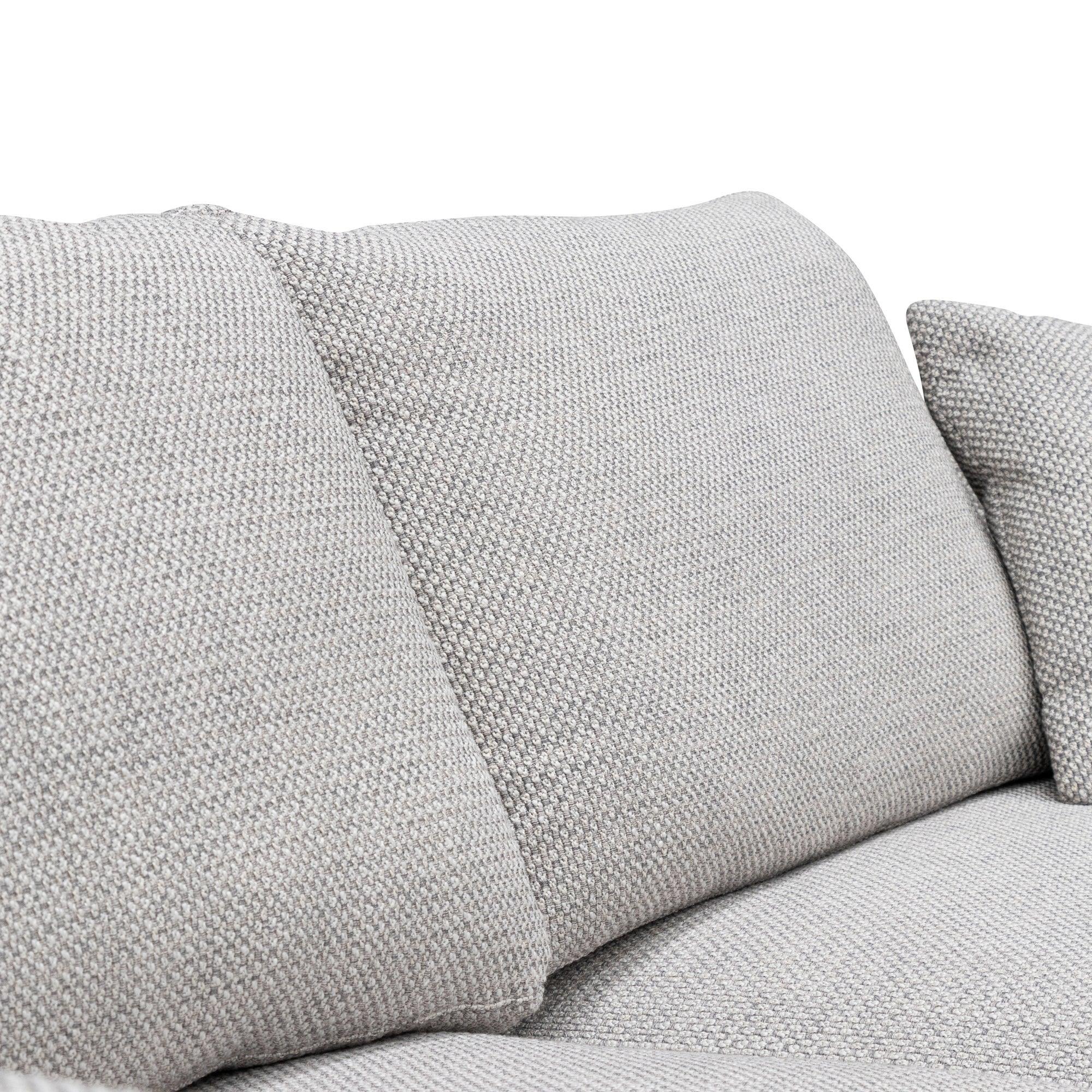 CLC6977-YY 4 Seater Fabric Sofa - Passive Grey - Furniture Castle