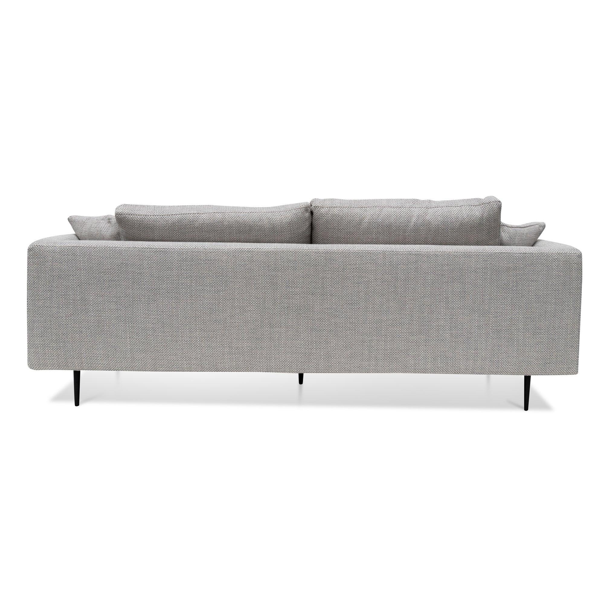 CLC6977-YY 4 Seater Fabric Sofa - Passive Grey - Furniture Castle