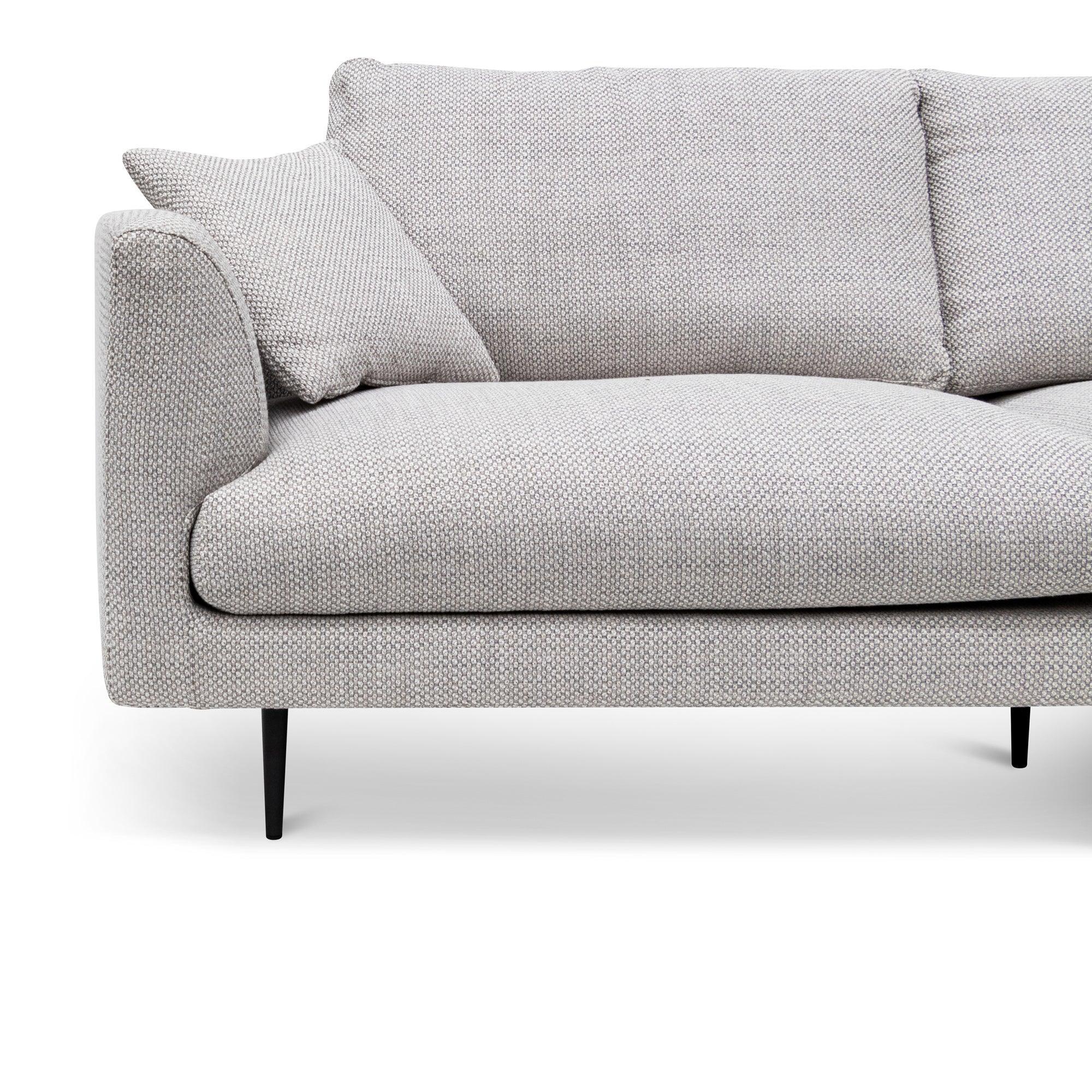 CLC6977-YY 4 Seater Fabric Sofa - Passive Grey - Furniture Castle