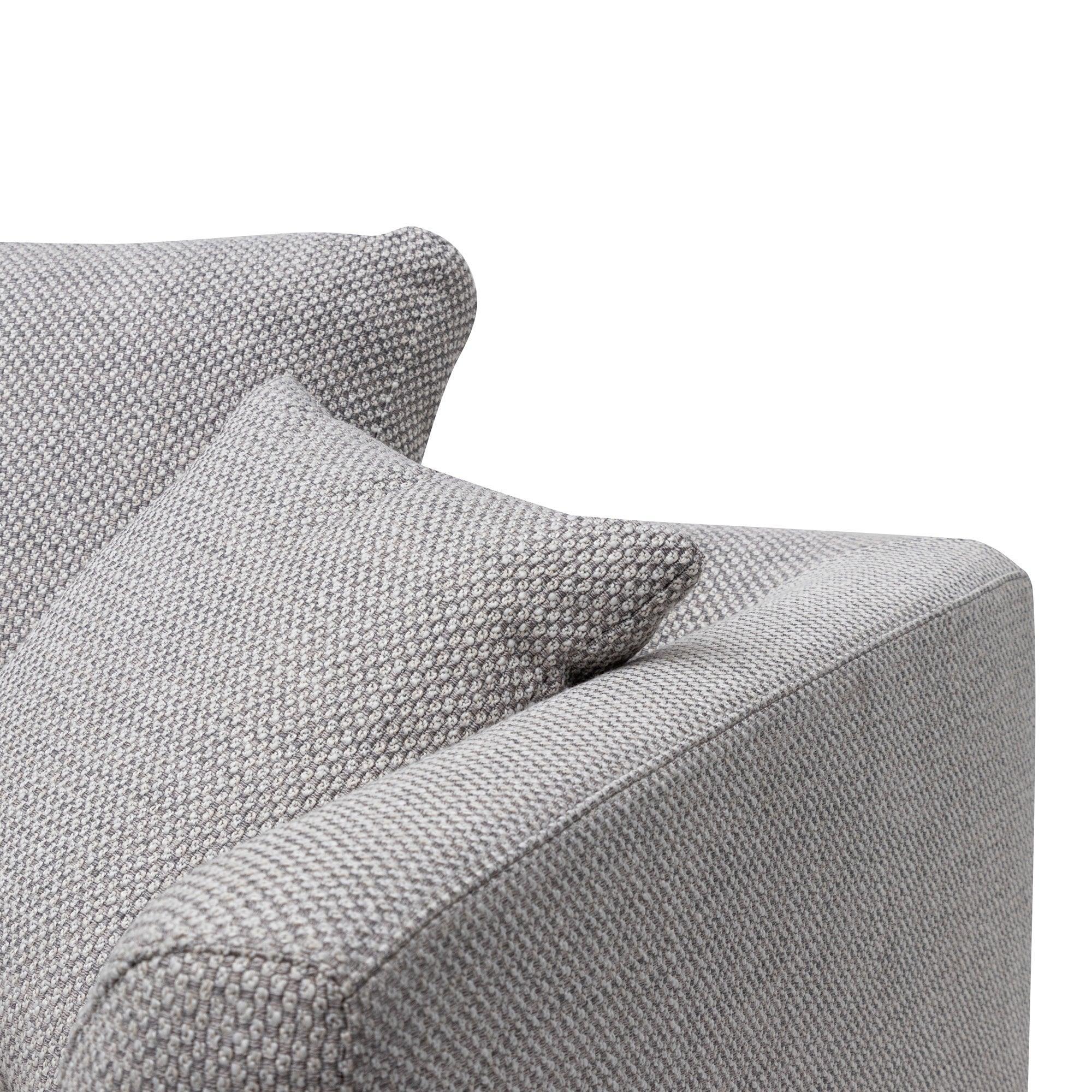 CLC6977-YY 4 Seater Fabric Sofa - Passive Grey - Furniture Castle