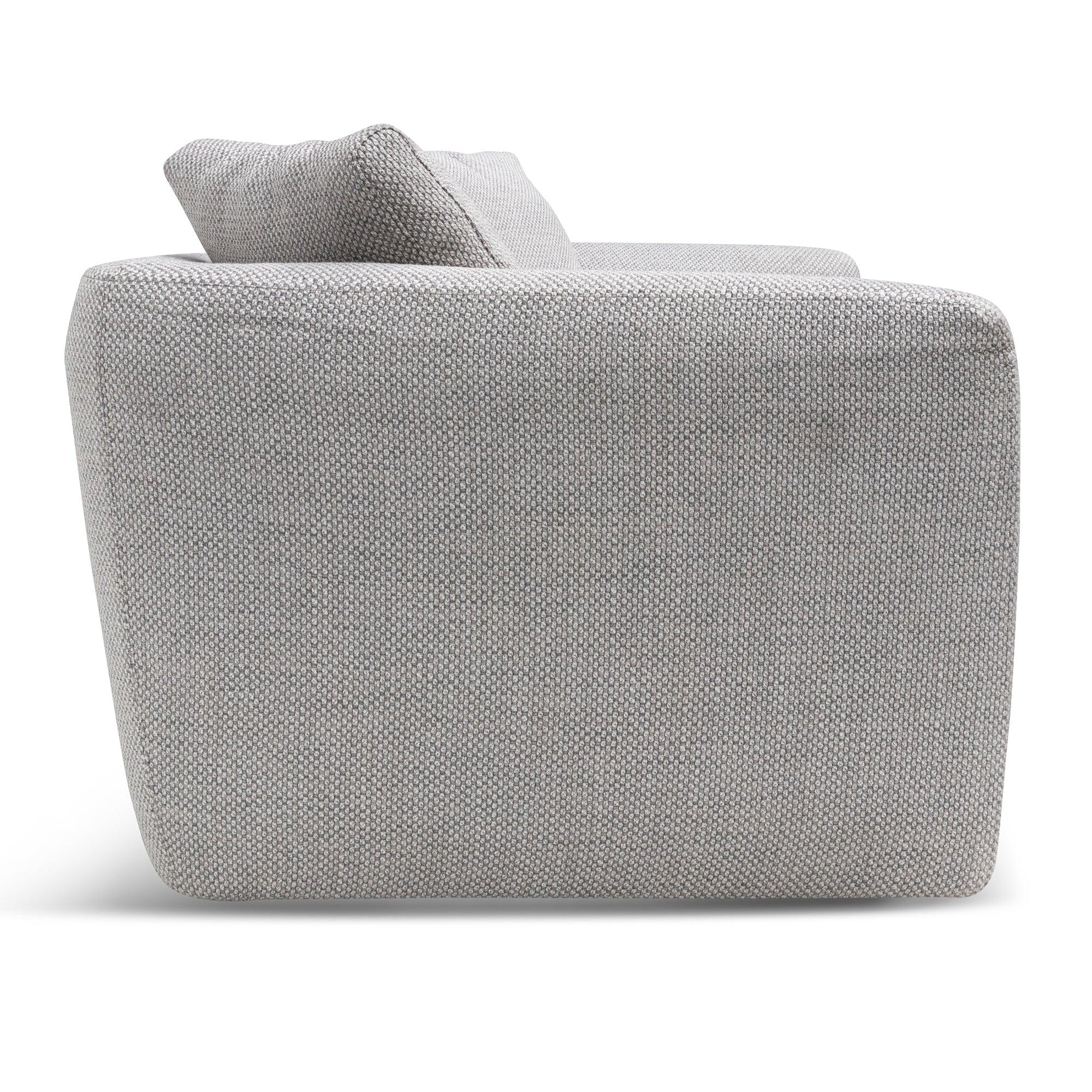 CLC6978-YY 3 Seater Fabric Sofa - Passive Grey - Furniture Castle