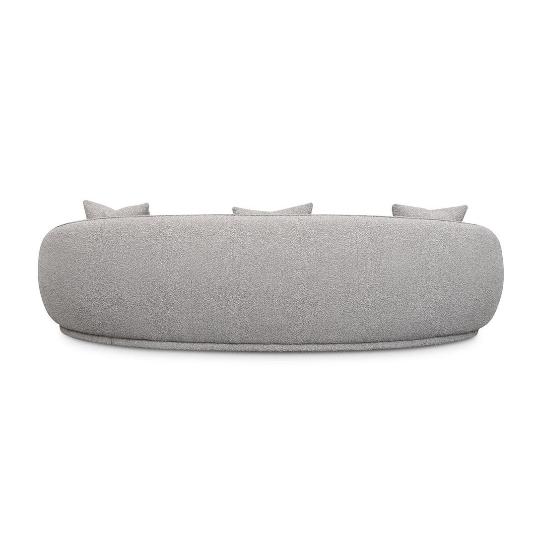 CLC8052-FS 4 Seater Sofa - Ash Grey Boucle - Furniture Castle