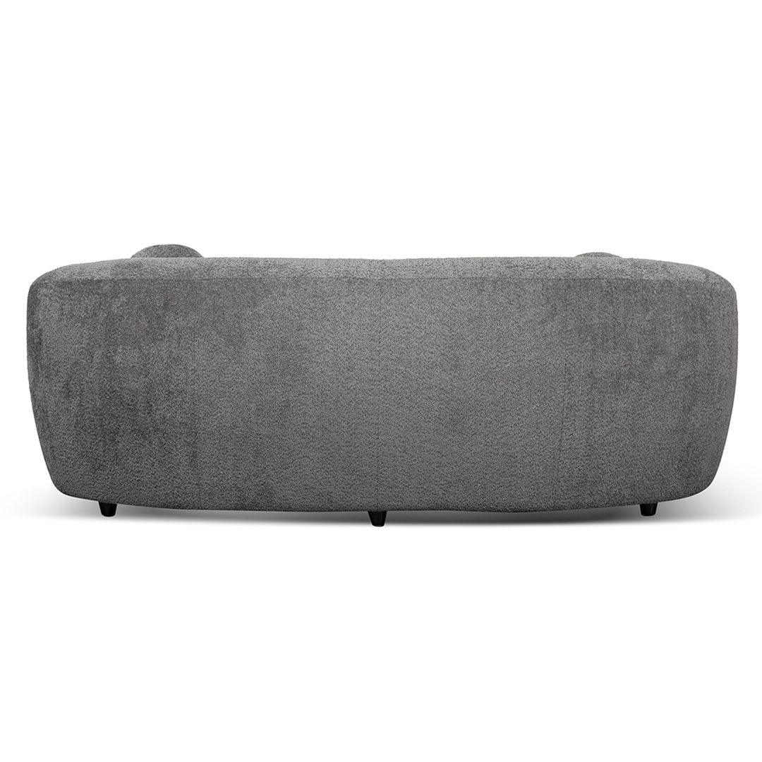 CLC8110-CA 3 Seater Fabric Sofa - Iron Grey - Furniture Castle