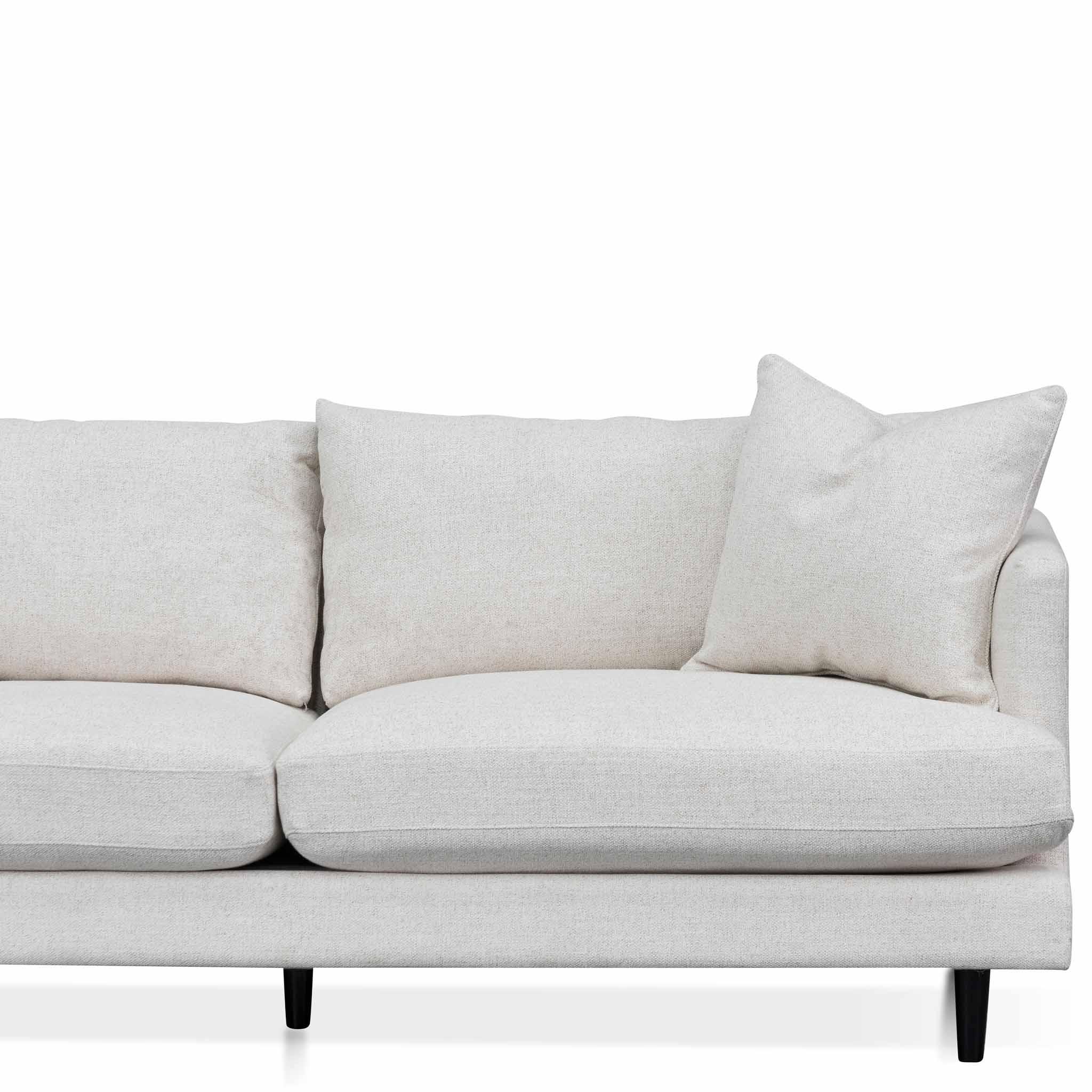CLC8114-CA 3 Seater Fabric Sofa - Silver Rust - Furniture Castle
