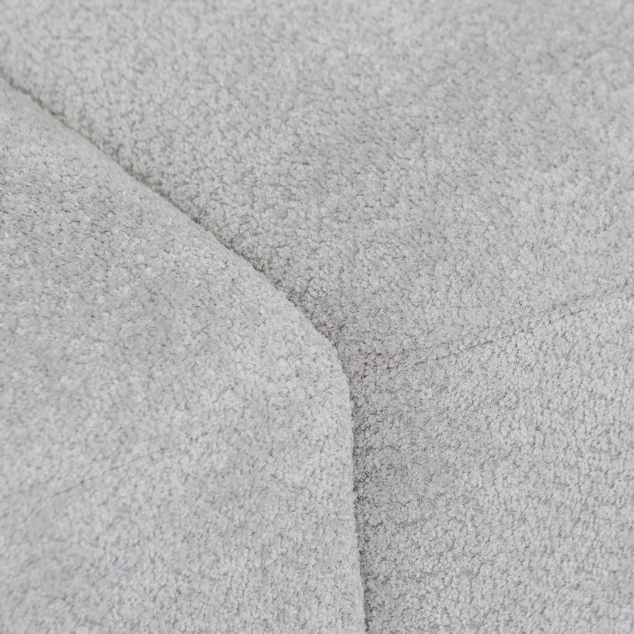 CLC8119-CA 4 Seater Sofa - Light Grey Fleece - Furniture Castle