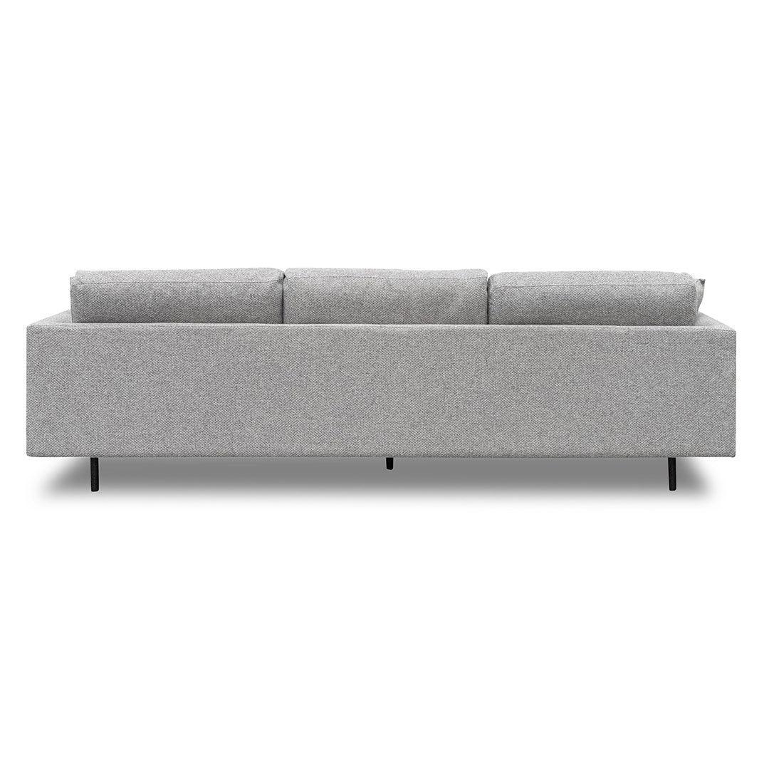 CLC8274-CA 4 Seater Fabric Sofa - Sterling Charcoal - Furniture Castle