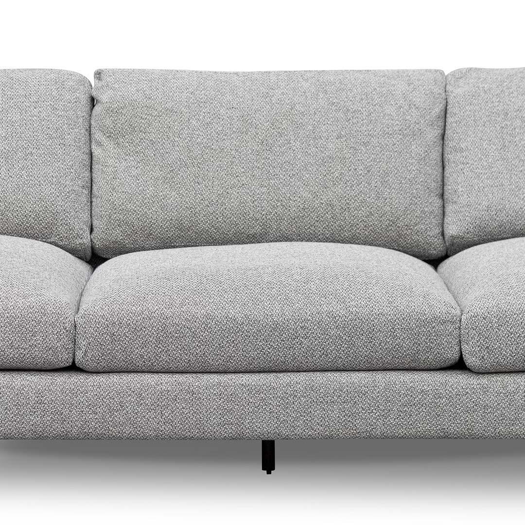 CLC8274-CA 4 Seater Fabric Sofa - Sterling Charcoal - Furniture Castle