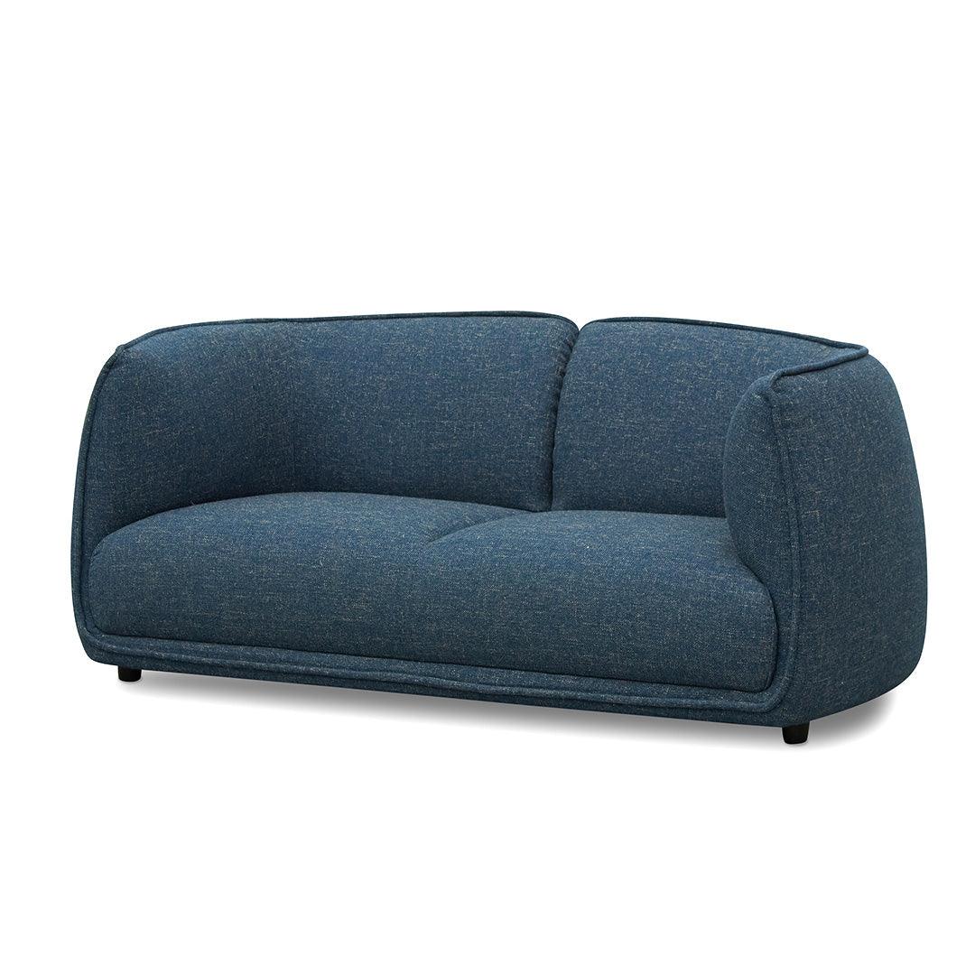 CLC8315-KSO 2 Seater Fabric Sofa - Dark Blue - Furniture Castle