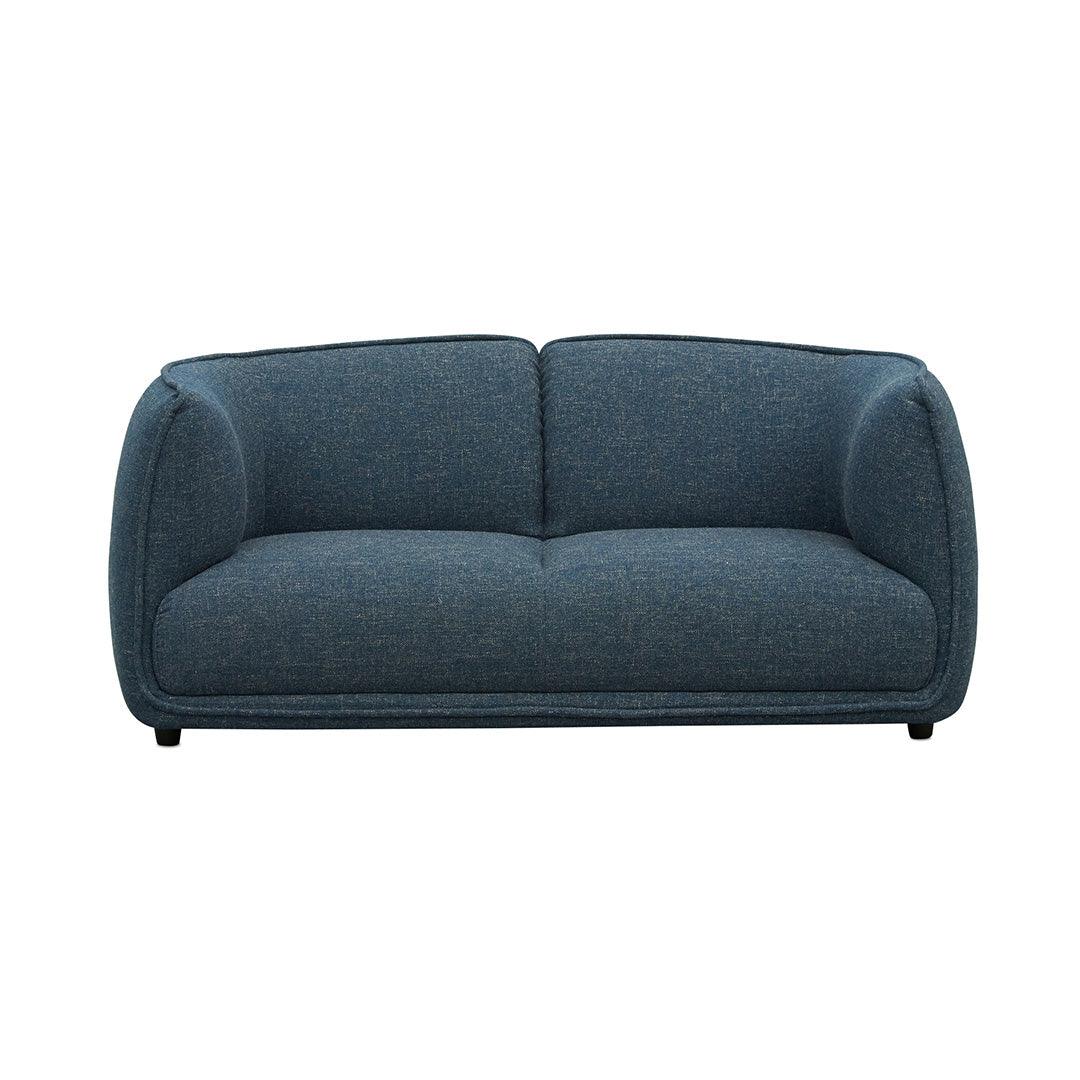 CLC8315-KSO 2 Seater Fabric Sofa - Dark Blue - Furniture Castle