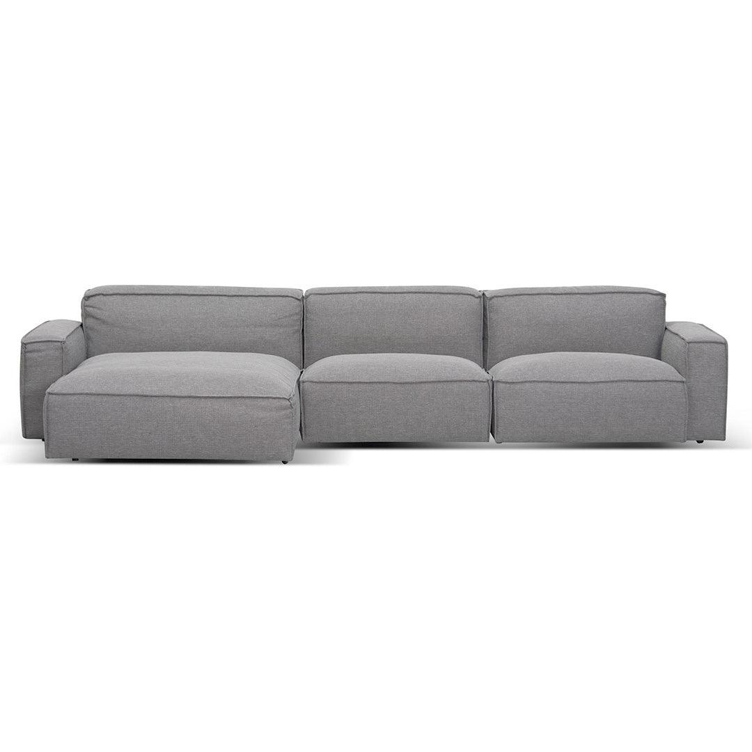CLC8328-KSO Left Chaise Sofa - Graphite Grey - Furniture Castle