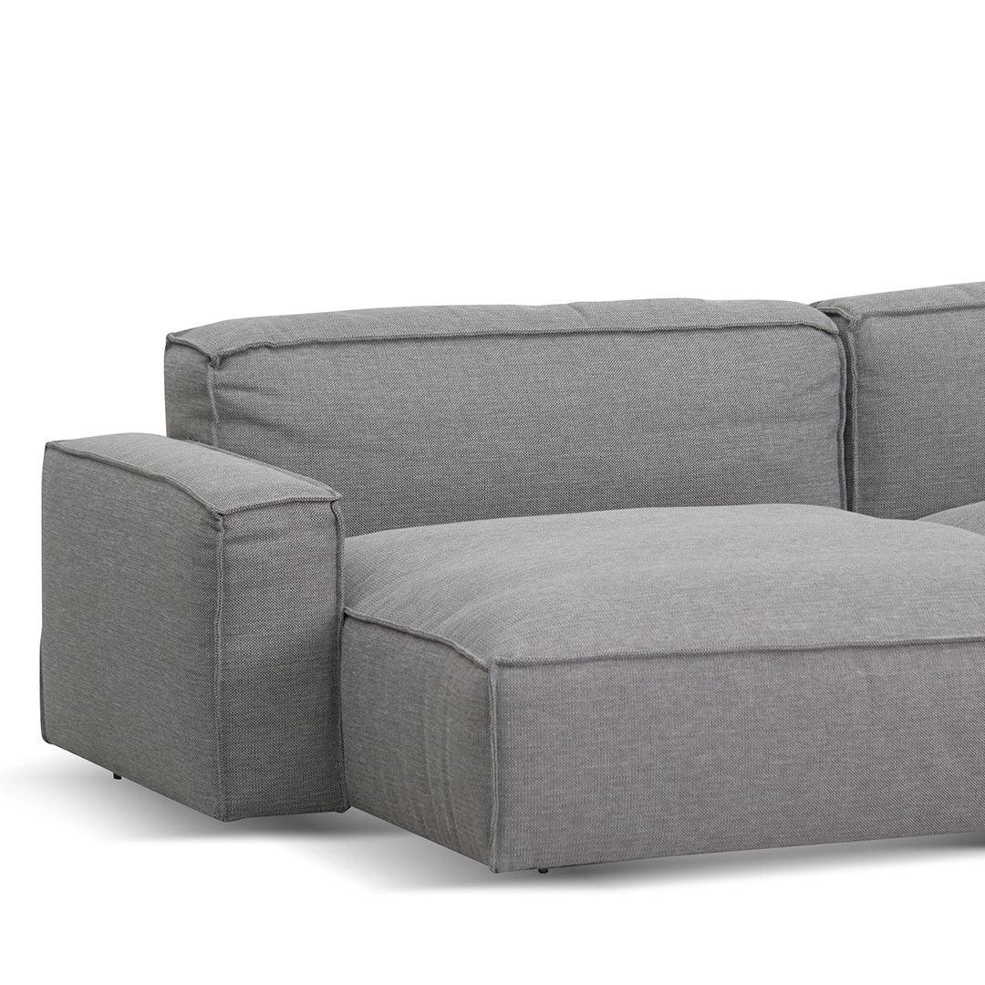 CLC8328-KSO Left Chaise Sofa - Graphite Grey - Furniture Castle