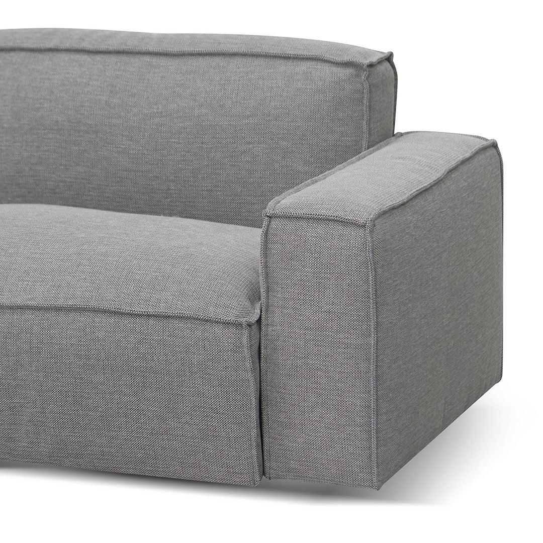 CLC8328-KSO Left Chaise Sofa - Graphite Grey - Furniture Castle