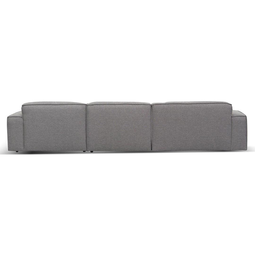 CLC8328-KSO Left Chaise Sofa - Graphite Grey - Furniture Castle