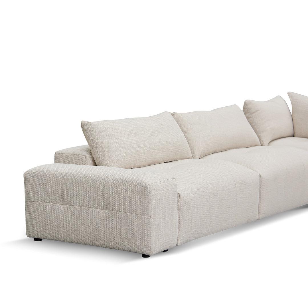 CLC8329-KSO Right Chaise Fabric Sofa - Taupe Beige - Furniture Castle