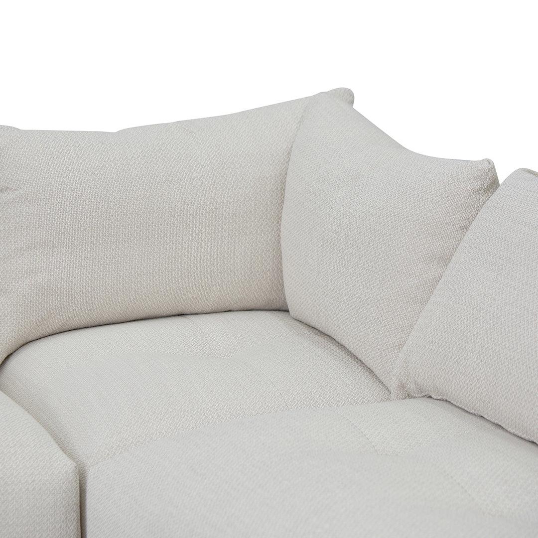 CLC8329-KSO Right Chaise Fabric Sofa - Taupe Beige - Furniture Castle