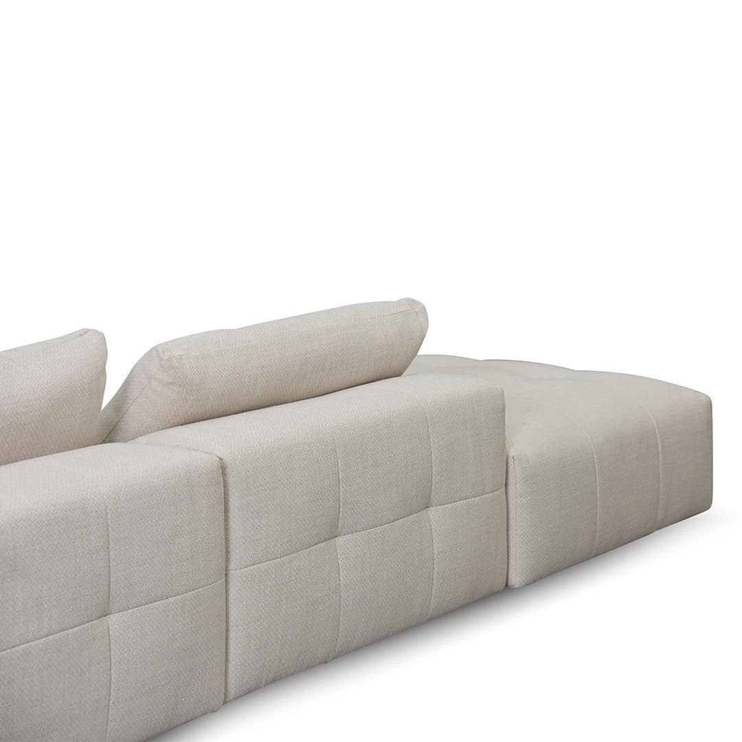 CLC8329-KSO Right Chaise Fabric Sofa - Taupe Beige - Furniture Castle