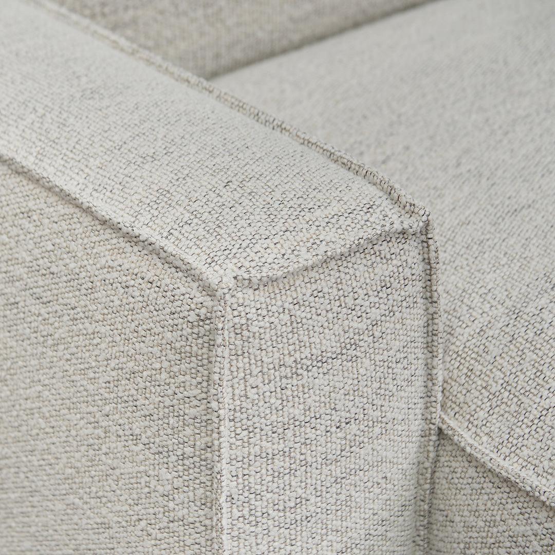 CLC8332-KSO Left Chaise Fabric Sofa - Fog Grey - Furniture Castle