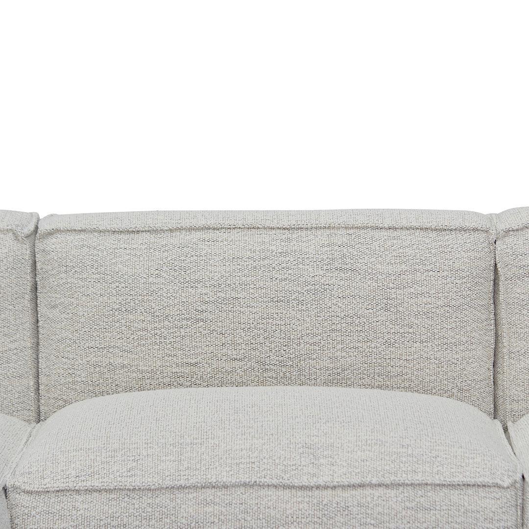 CLC8332-KSO Left Chaise Fabric Sofa - Fog Grey - Furniture Castle