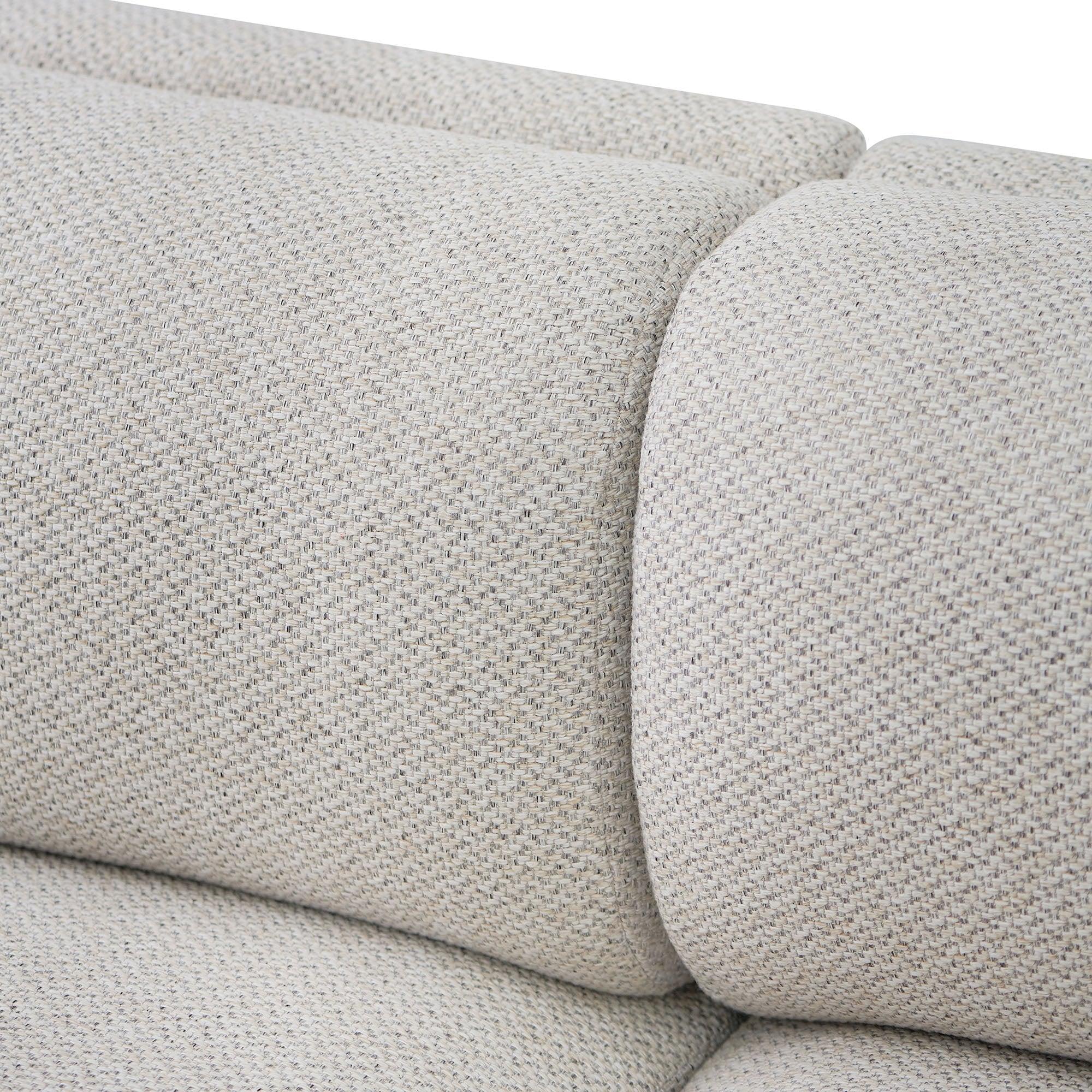 CLC8470-CA 4 Seater Fabric Sofa - Sterling Sand - Furniture Castle