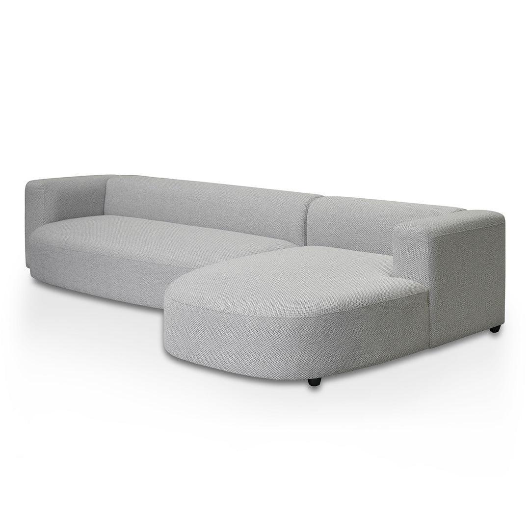 CLC8472-CA Right Chaise Sofa - Grey - Furniture Castle