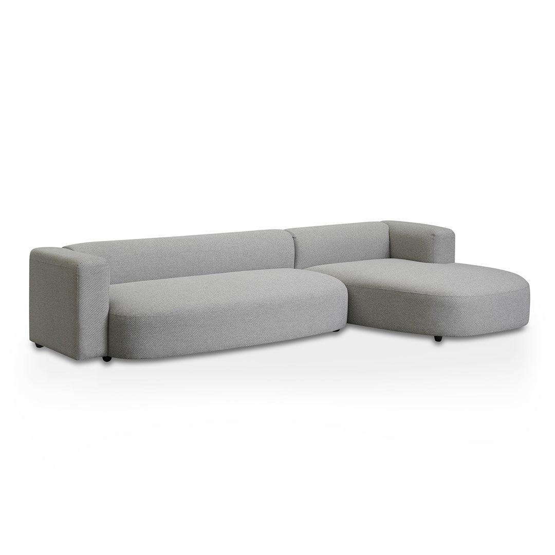 CLC8472-CA Right Chaise Sofa - Grey - Furniture Castle