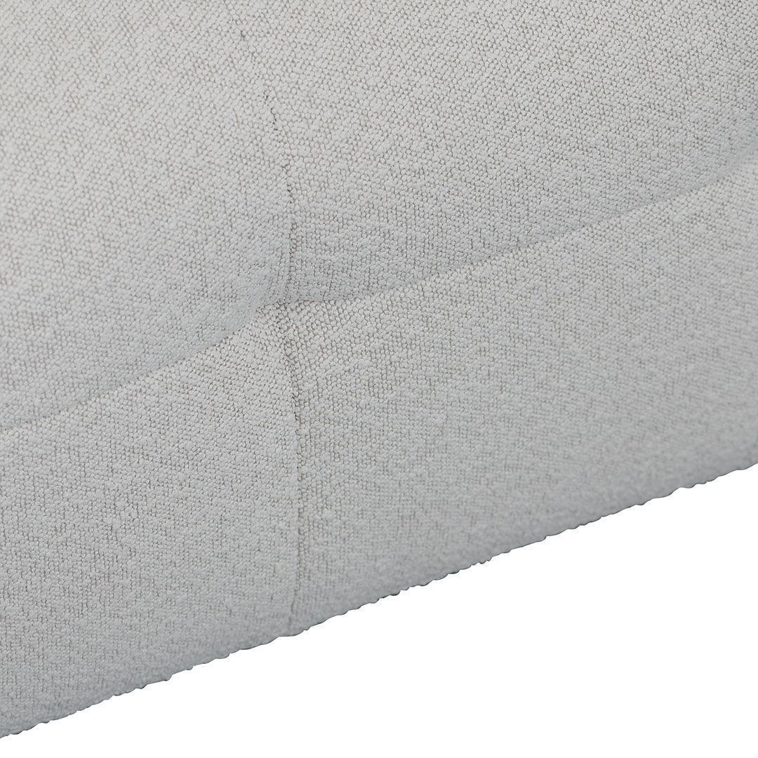 CLC8473-CA Left Chaise Sofa - Pearl Boucle - Furniture Castle