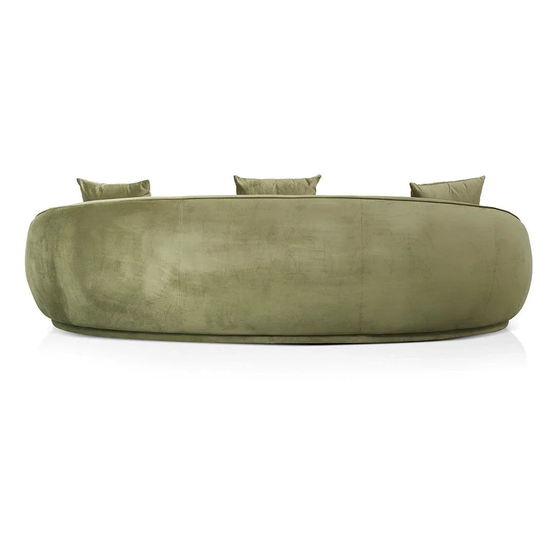 CLC8514-FS 4 Seater Fabric Sofa - Elegant Sage - Furniture Castle