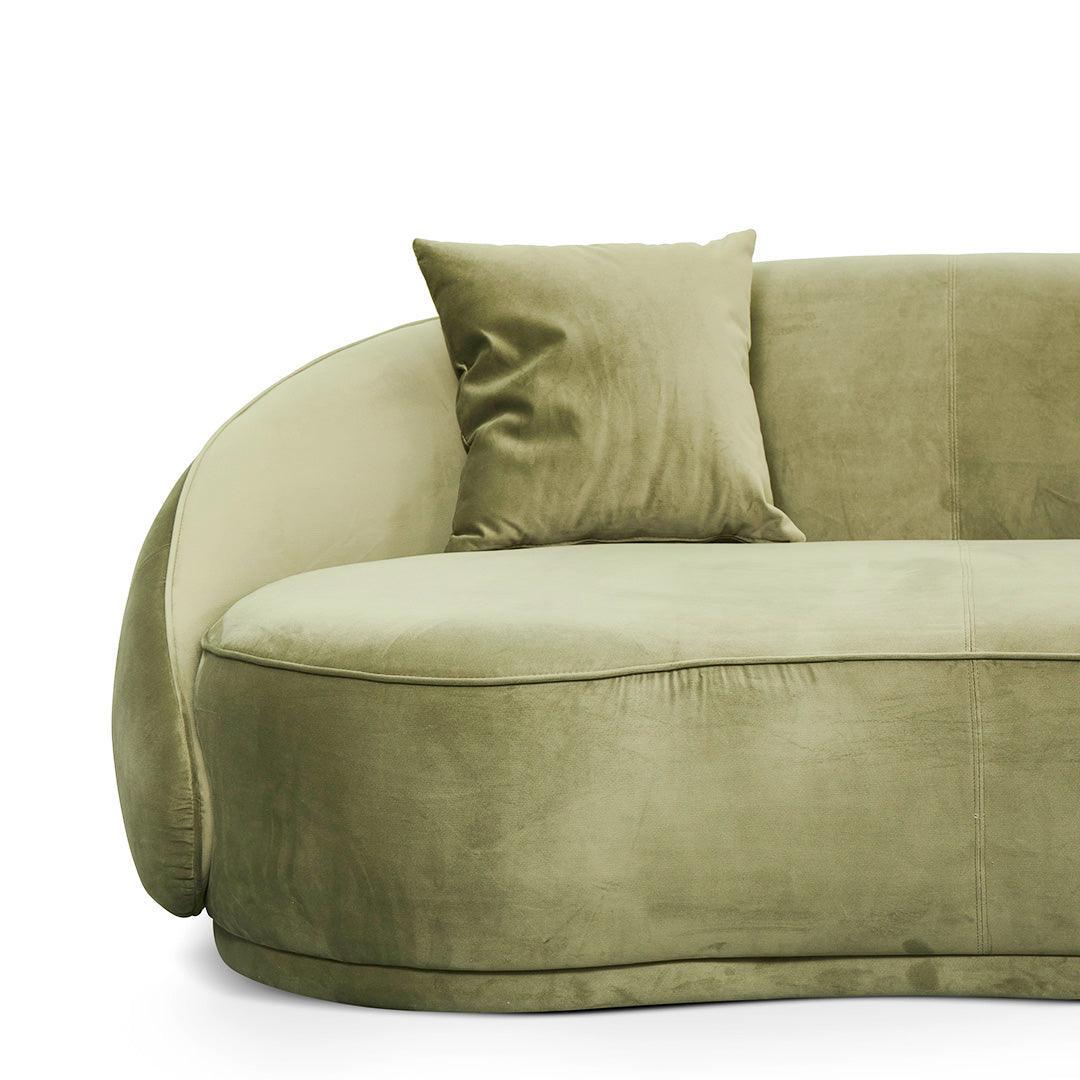 CLC8514-FS 4 Seater Fabric Sofa - Elegant Sage - Furniture Castle