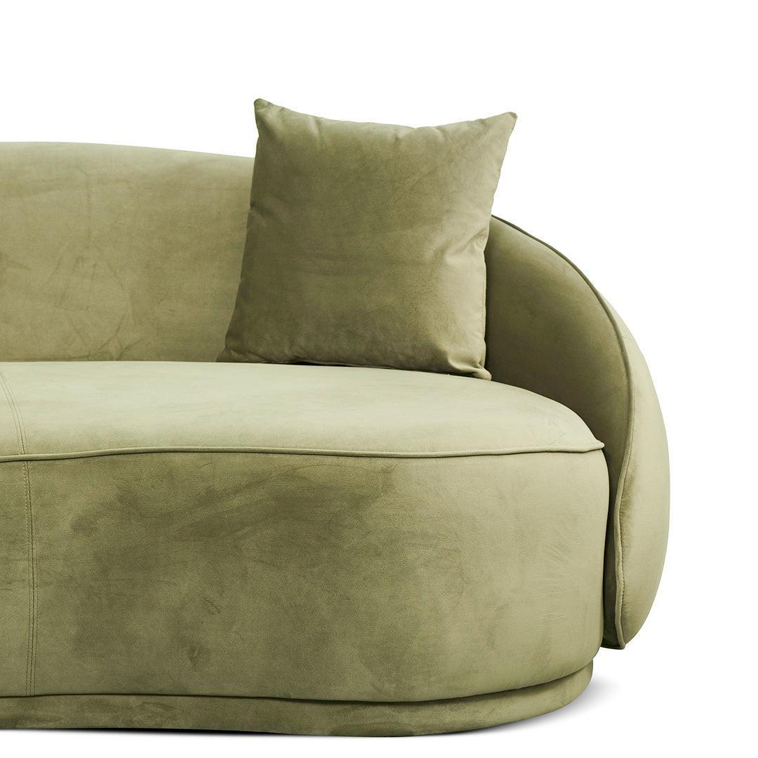 CLC8514-FS 4 Seater Fabric Sofa - Elegant Sage - Furniture Castle