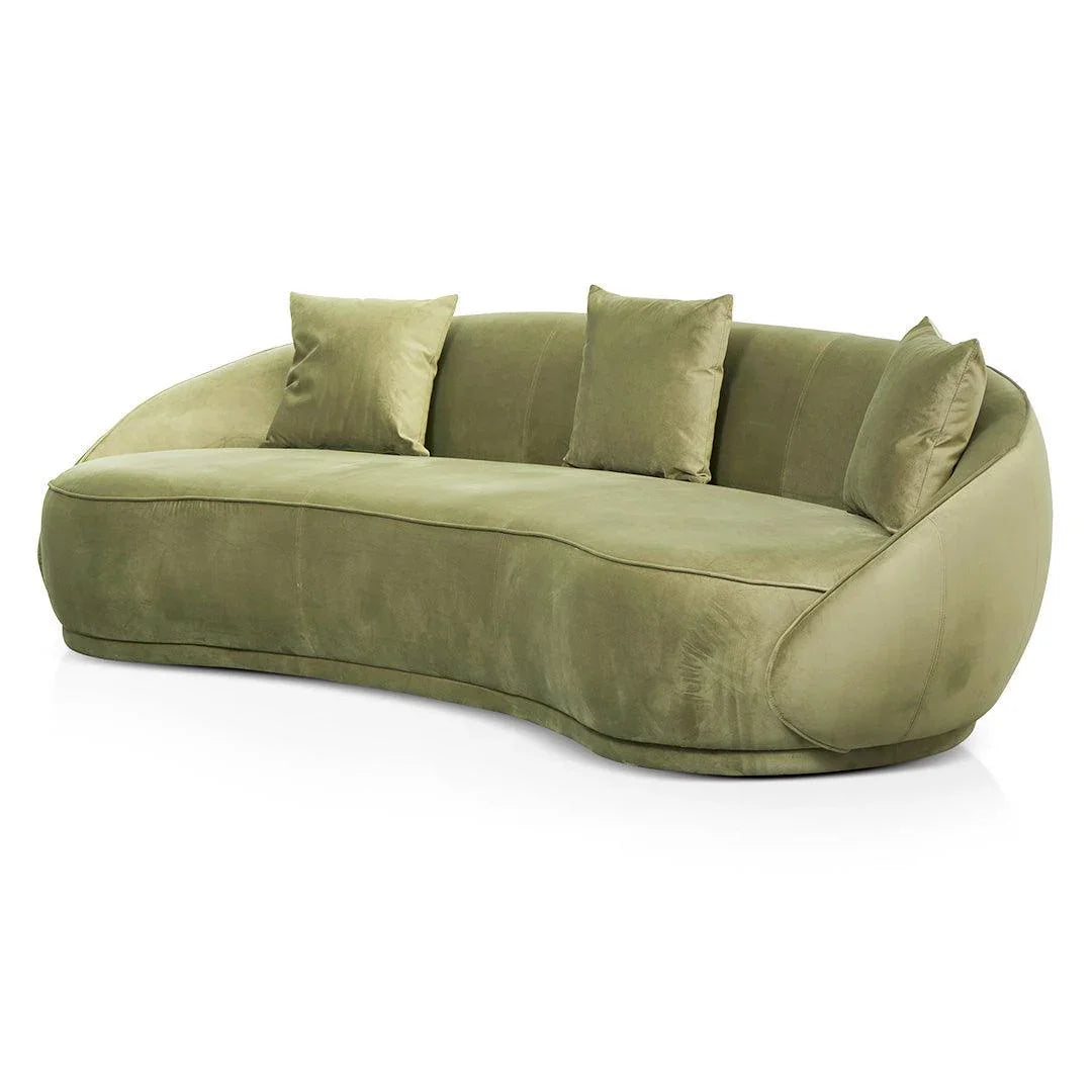 CLC8514-FS 4 Seater Fabric Sofa - Elegant Sage - Furniture Castle