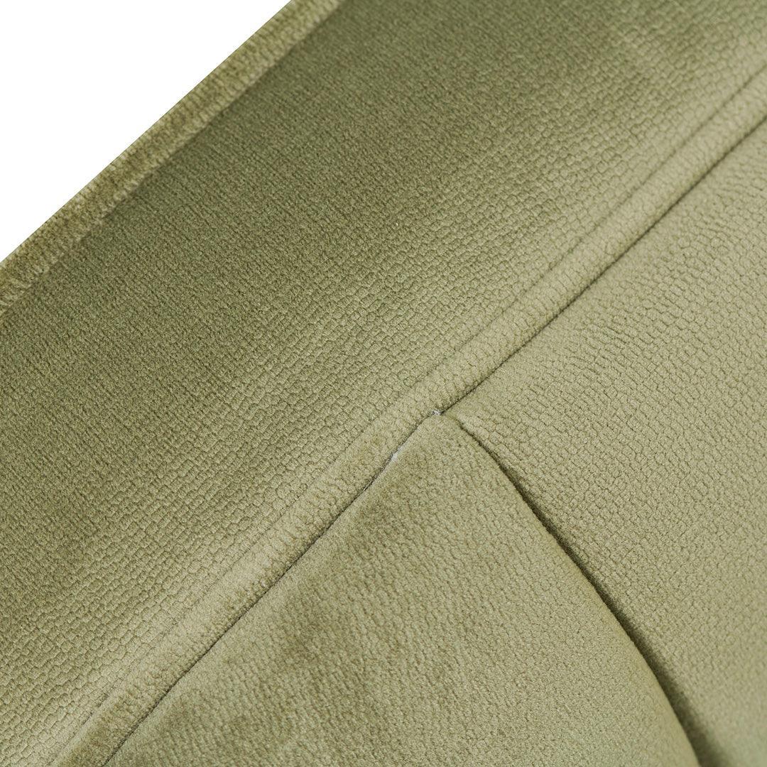 CLC8516-FS 3 Fabric Seater Sofa - Elegant Sage - Furniture Castle