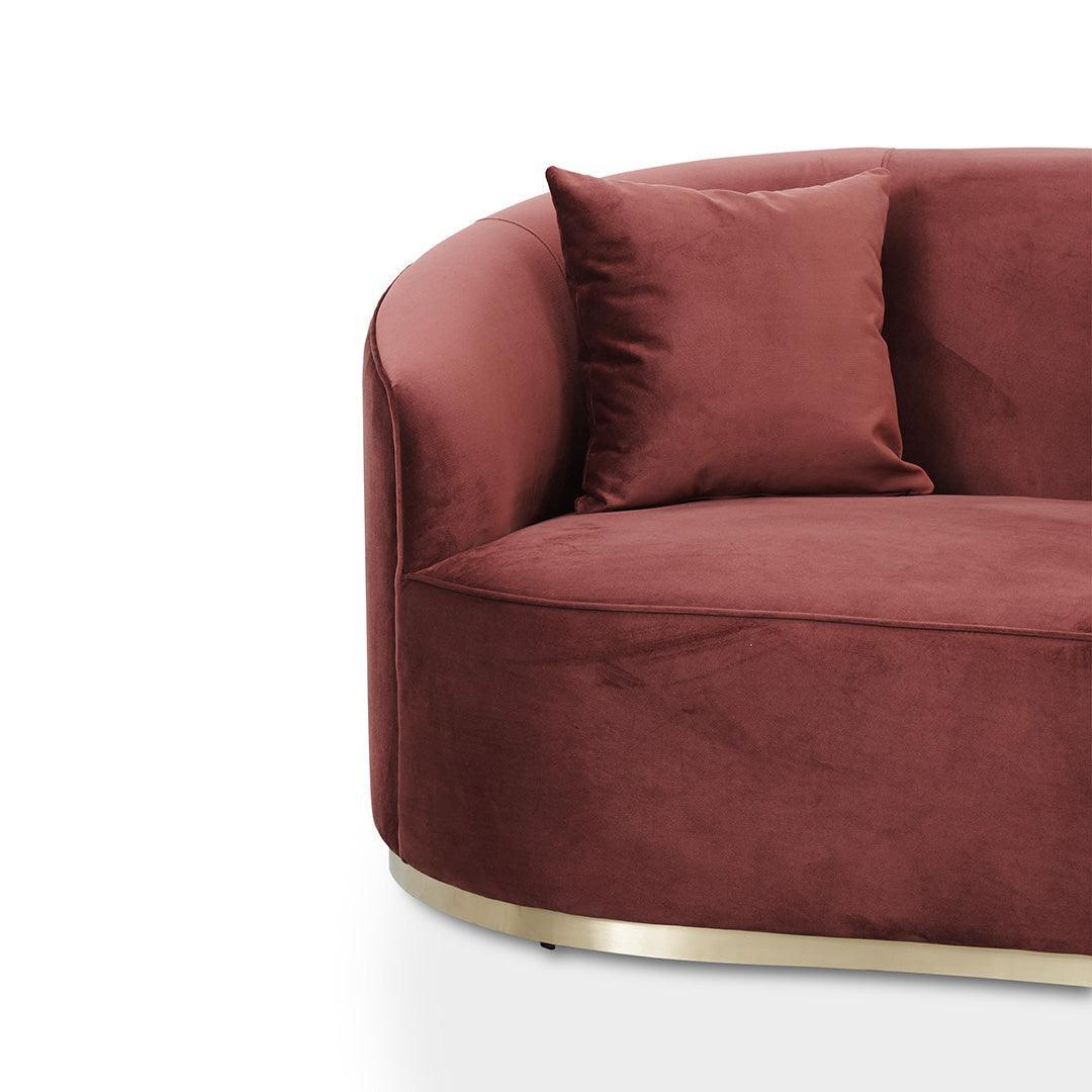CLC8540-FS 3 Seater Sofa - Elegant Plum - Furniture Castle