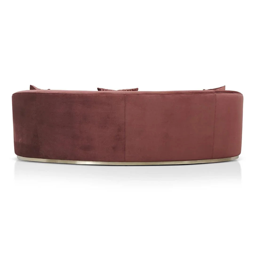 CLC8540-FS 3 Seater Sofa - Elegant Plum - Furniture Castle