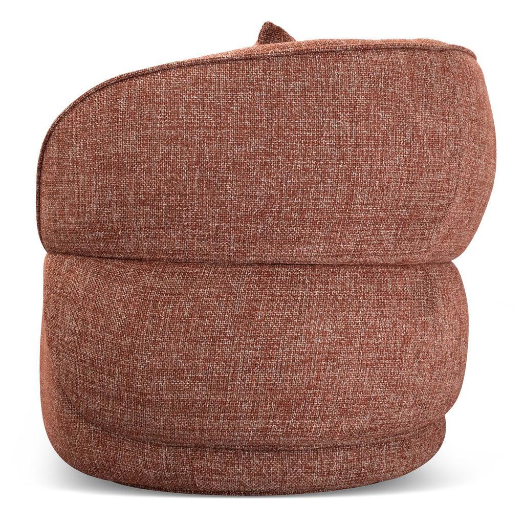 CLC8567-CA 3 Seater Sofa - Moss Rust Orange - Furniture Castle