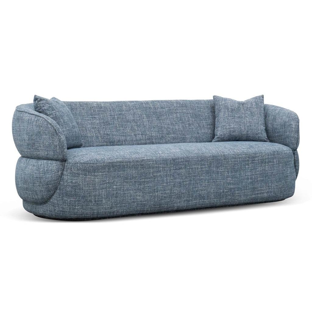 CLC8568-CA 3 Seater Sofa - Moss Blue - Furniture Castle