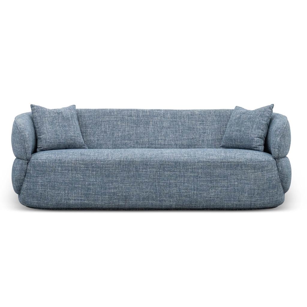 CLC8568-CA 3 Seater Sofa - Moss Blue - Furniture Castle