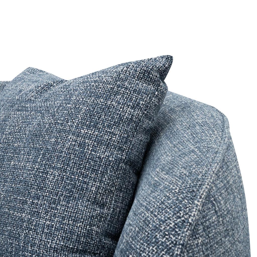 CLC8568-CA 3 Seater Sofa - Moss Blue - Furniture Castle