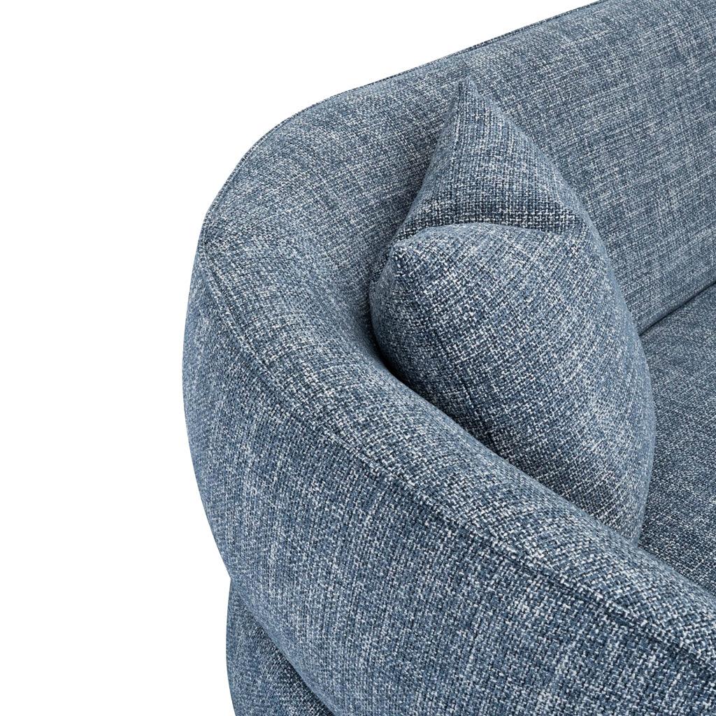 CLC8568-CA 3 Seater Sofa - Moss Blue - Furniture Castle