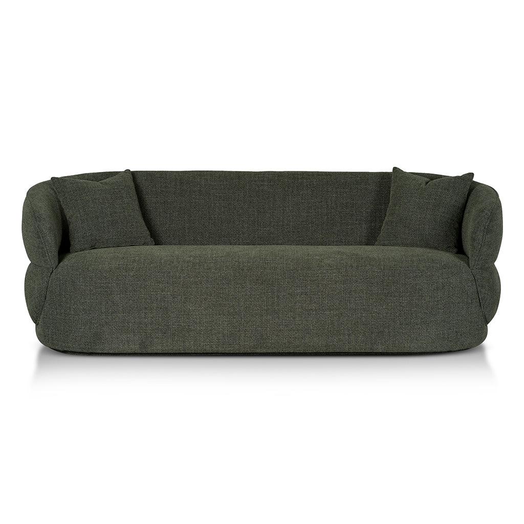 CLC8569-CA 3 Seater Sofa- Moss Green - Furniture Castle