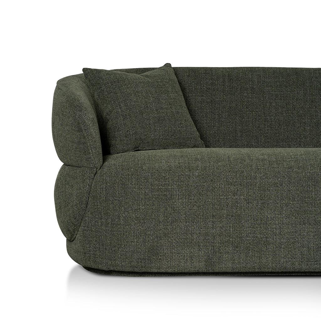 CLC8569-CA 3 Seater Sofa- Moss Green - Furniture Castle