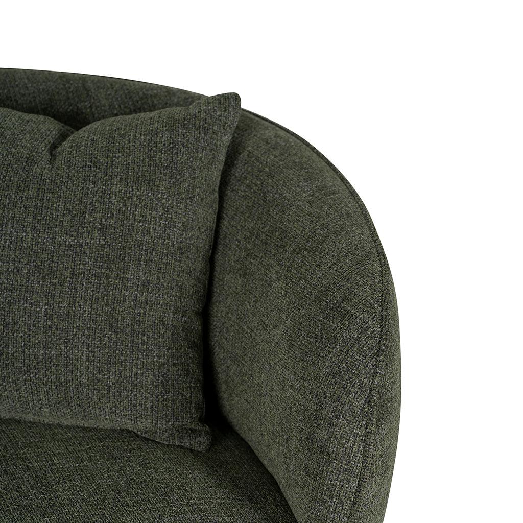 CLC8569-CA 3 Seater Sofa- Moss Green - Furniture Castle