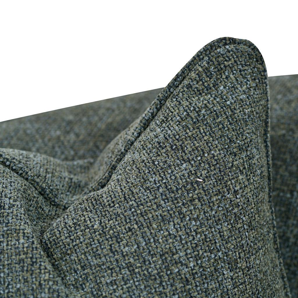 CLC8777-CA 3 Seater Fabric Sofa - Moss Green - Furniture Castle