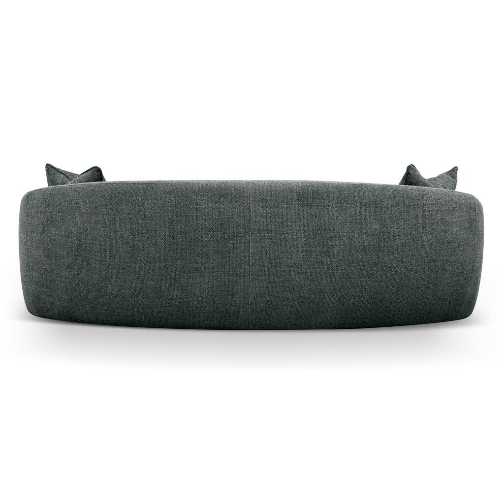 CLC8777-CA 3 Seater Fabric Sofa - Moss Green - Furniture Castle
