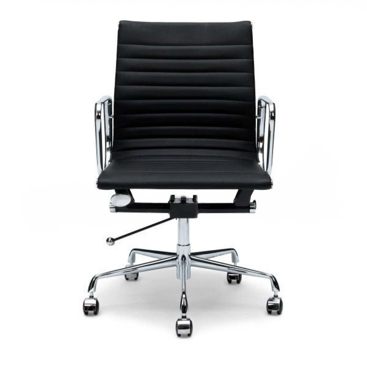 COC101 Leather Office Chair - Black - Furniture Castle