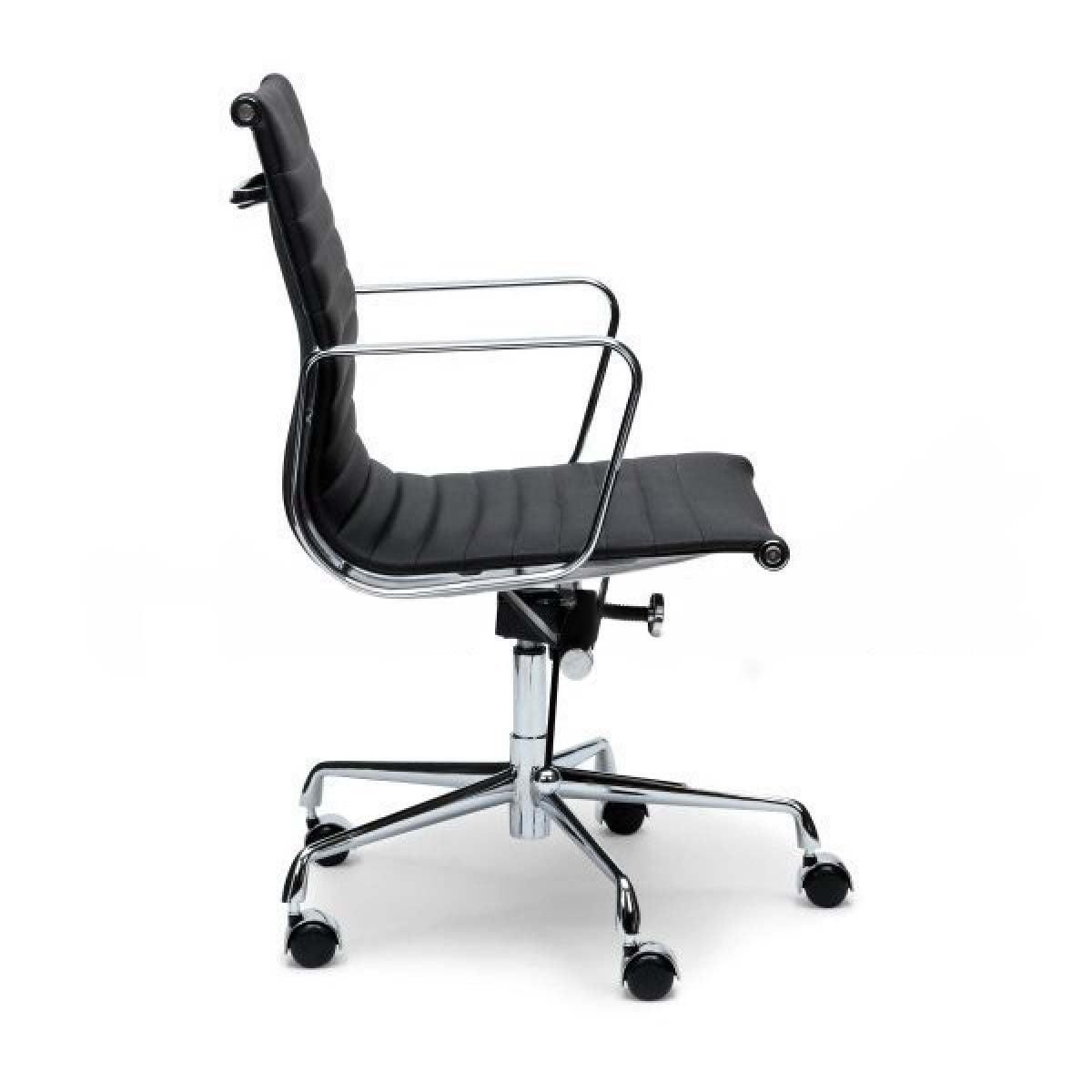 COC101 Leather Office Chair - Black - Furniture Castle