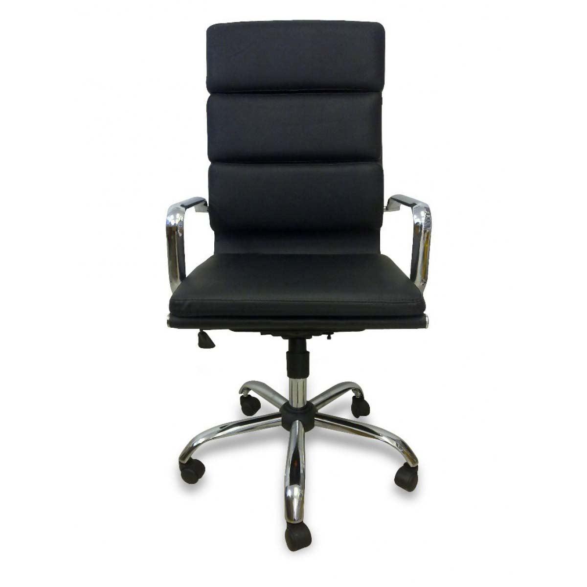 COC110 Soft Pad Boardroom Office Chair - Black - Furniture Castle