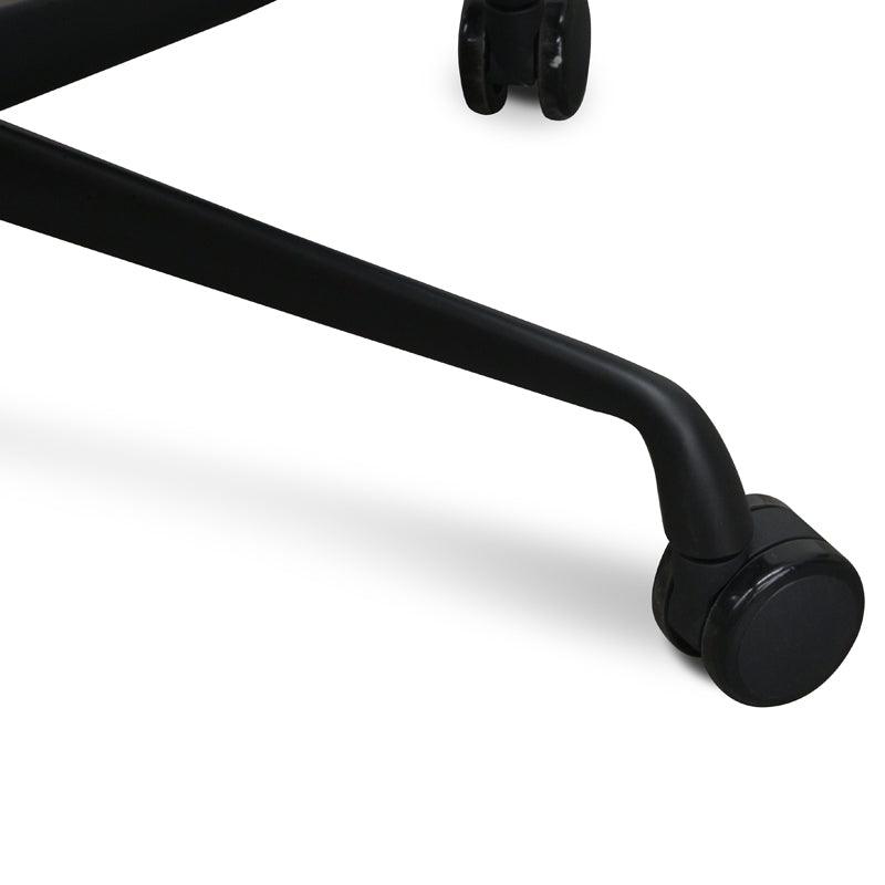 COC121 PU Leather Office Chair - Full Black - Furniture Castle