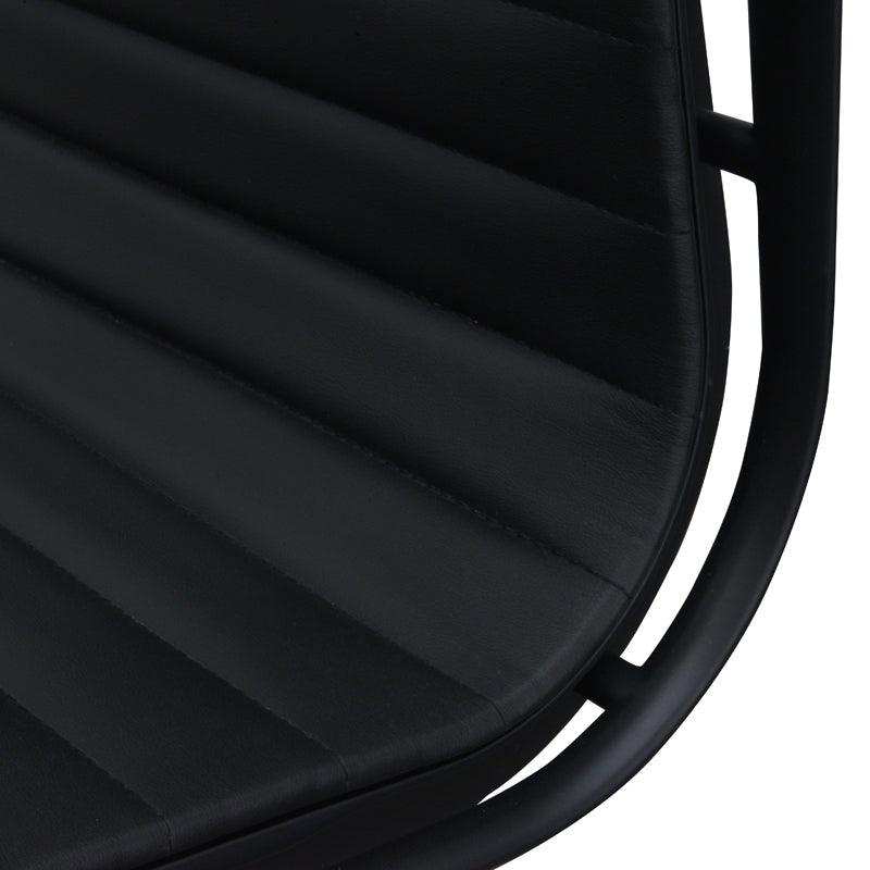 COC121 PU Leather Office Chair - Full Black - Furniture Castle
