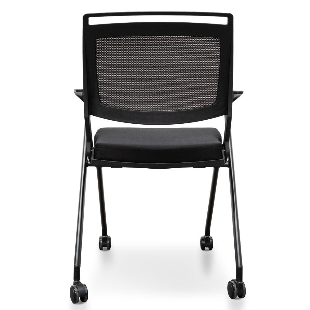 COC2346-SN Office Visitor Chair - Black - Furniture Castle